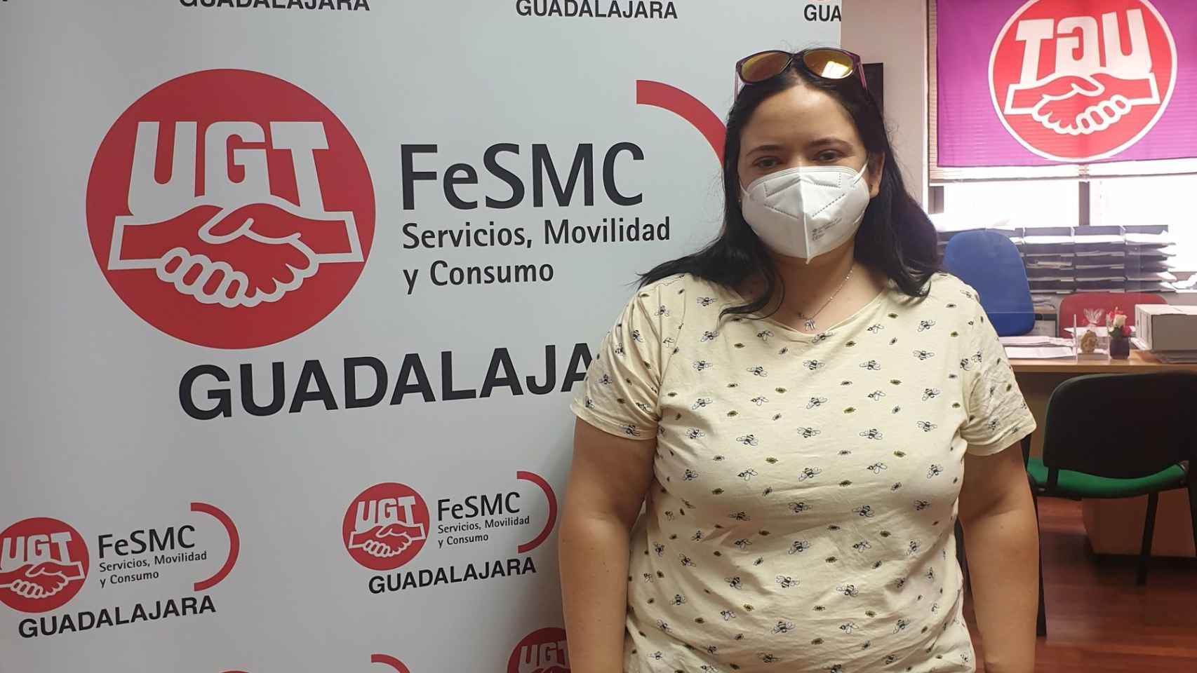 Ana González, secretaria general de FSMC-UGT en Castilla-La Mancha