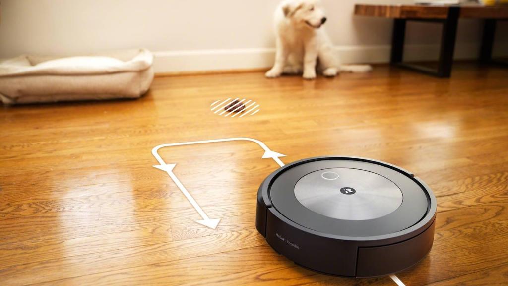 Llega la Roomba j7 el robot aspirador que identifica los excrementos de tu perro