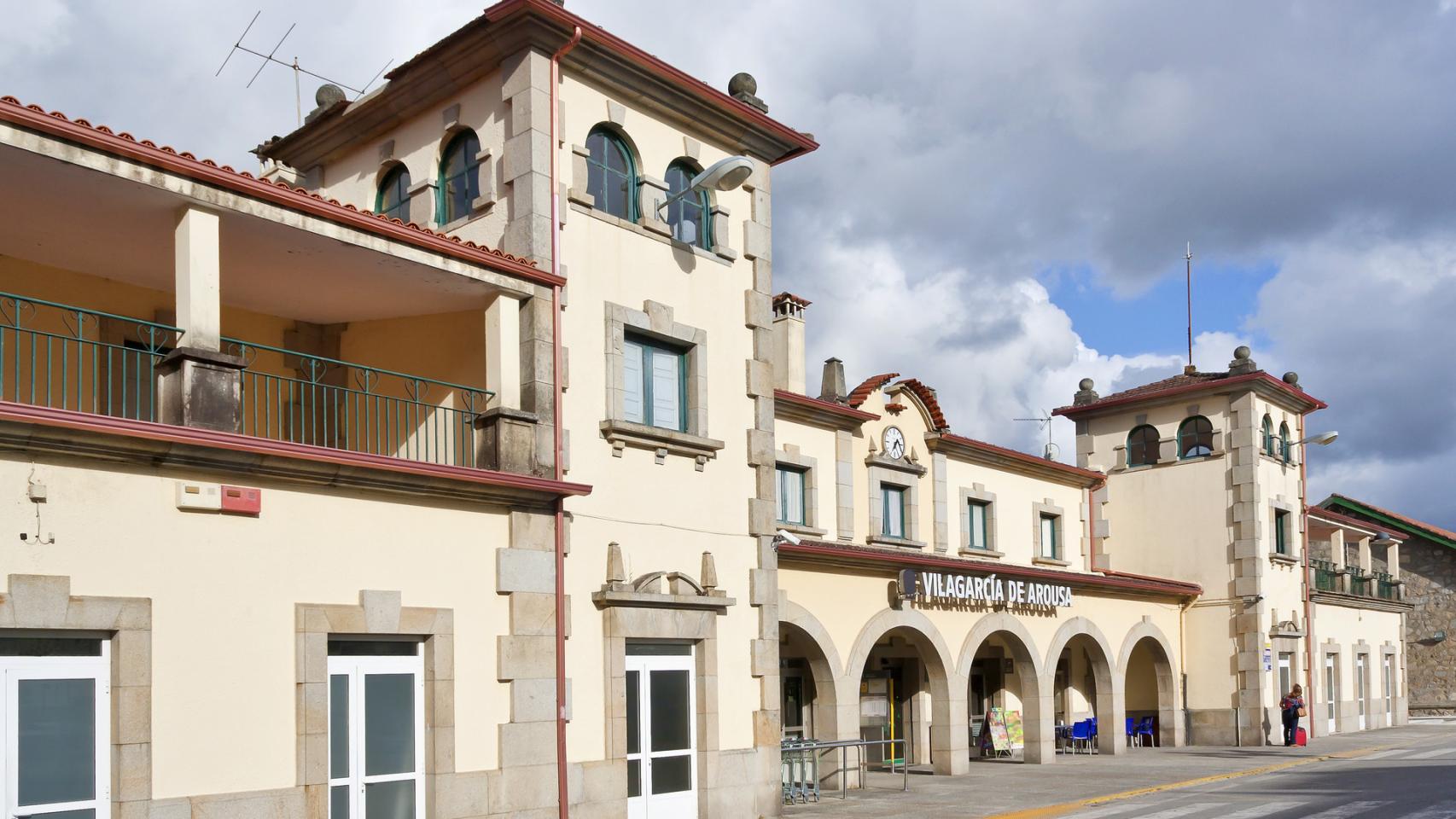 Estación de tren de Vilagarcía de Arousa.