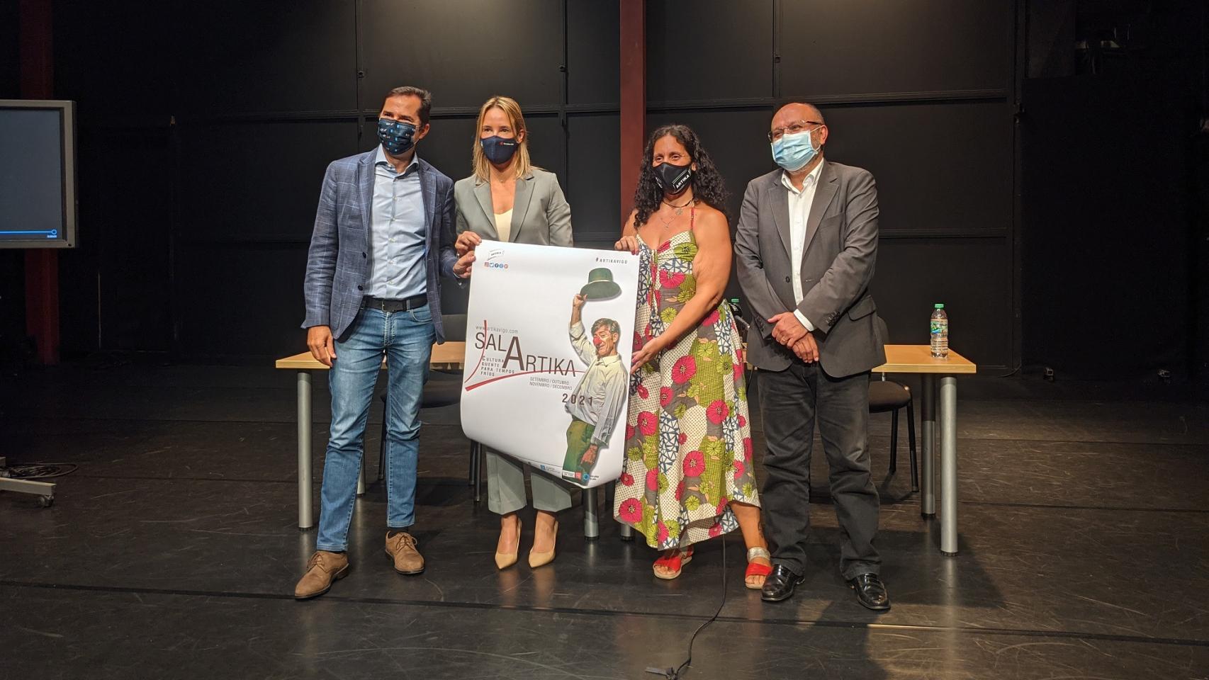 Presentación del nuevo programa de la sala en Vigo.