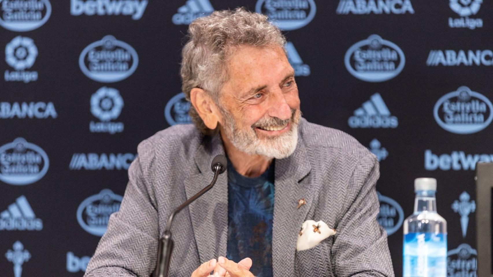 Carlos Mouriño, durante una rueda de prensa.