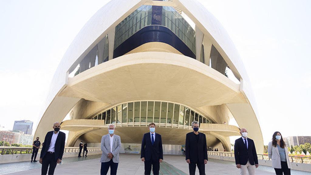 Acto de presentación de los Goya en Valencia.