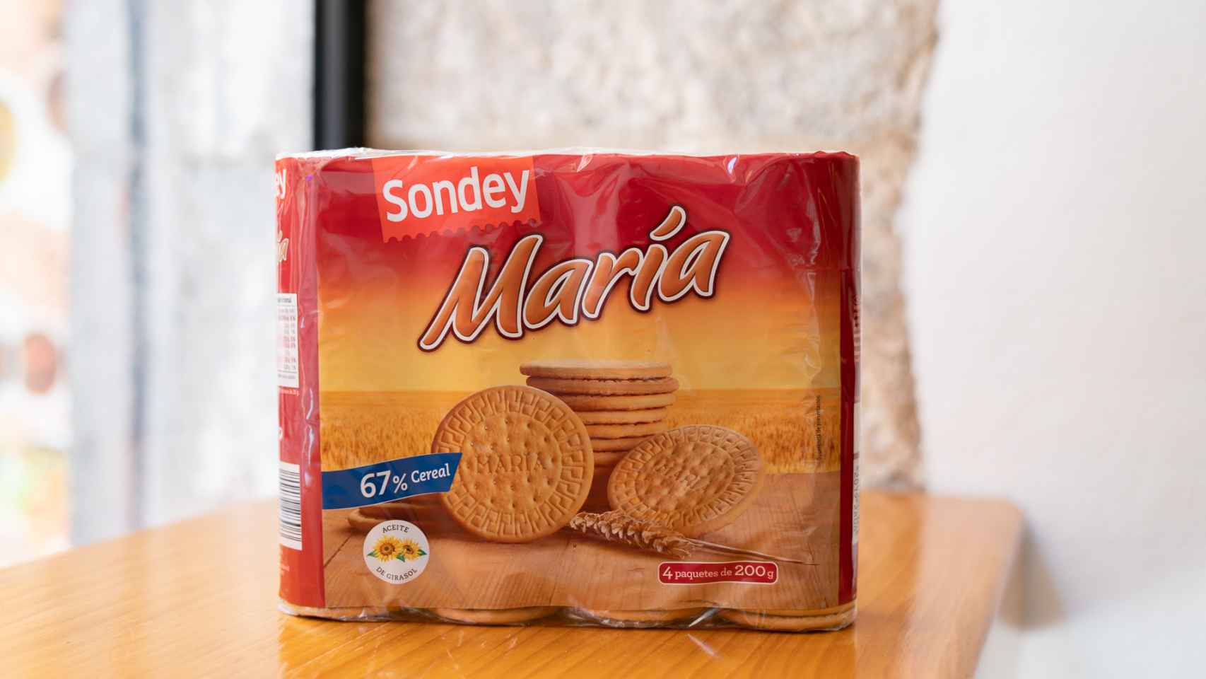 Las galletas María de Sondey, una de las marcas blancas de Lidl.