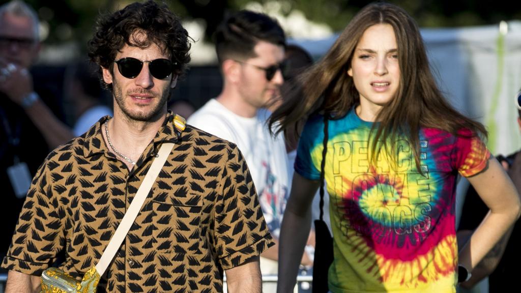 Paula Willems y Quim Gutiérrez en el Mad Cool Festival en julio de 2019.