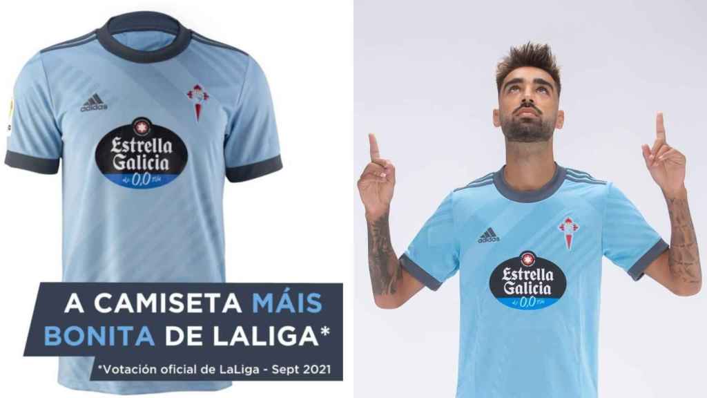 La camiseta del Celta de #EnvidiaCeleste es la más bonita de La Liga