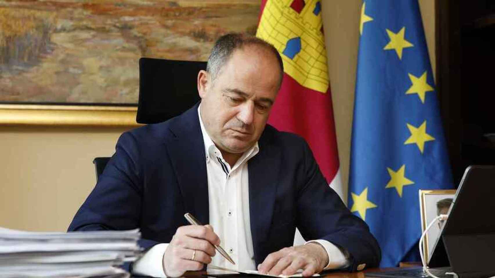 Emilio Sáez, alcalde de Albacete