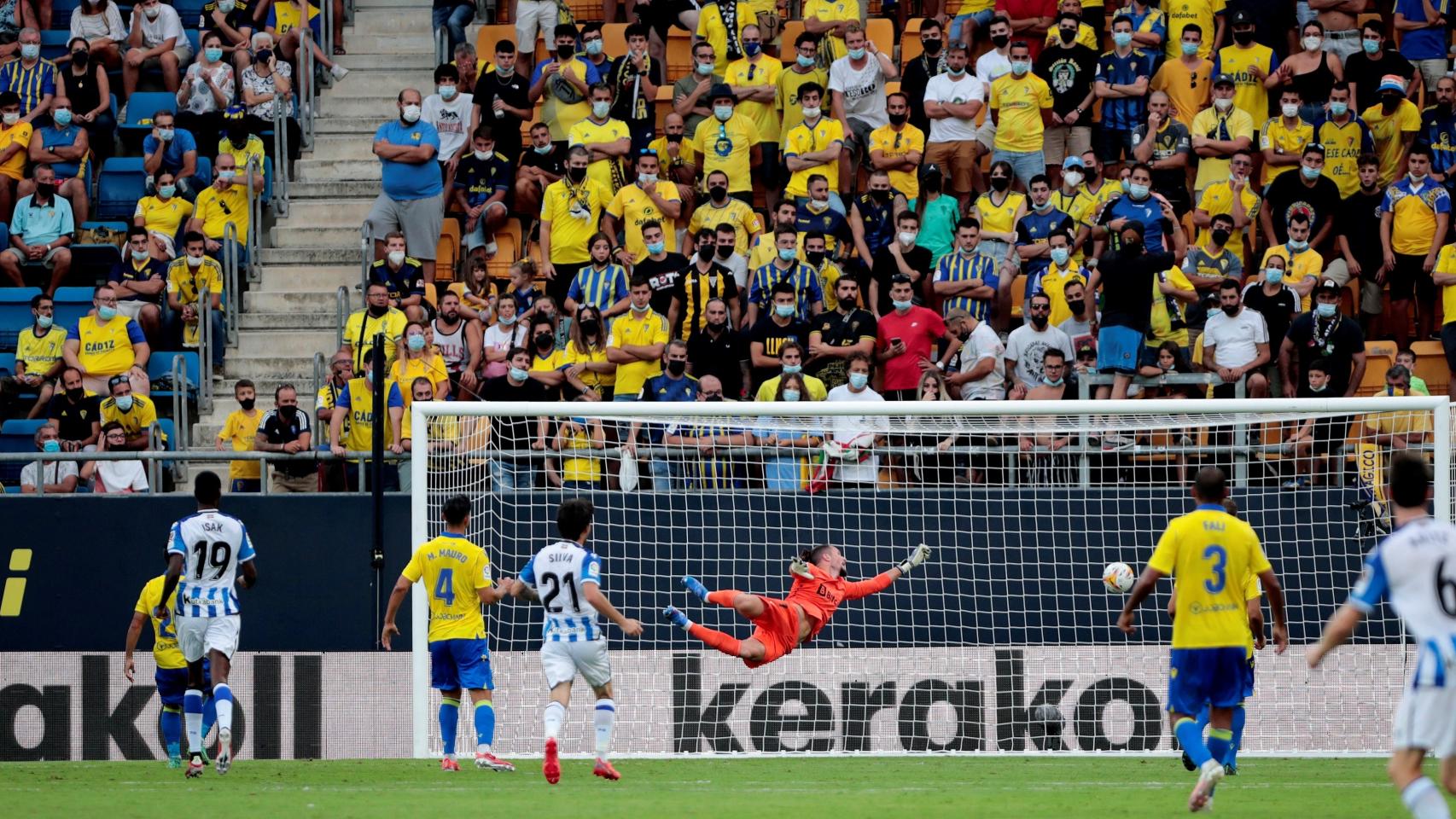 El gol de Oyarzabal al Cádiz