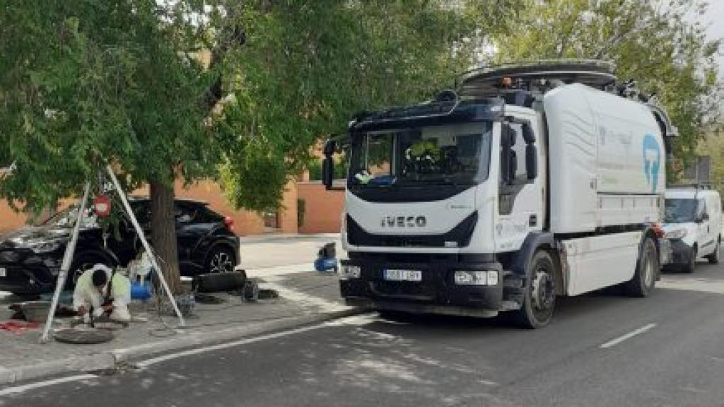 Sistema de limpieza de imbornales en Toledo