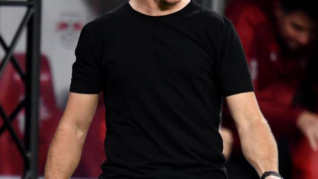 Julian Nagelsmann, en un partido del Bayern Múnich en la temporada 2021/2022