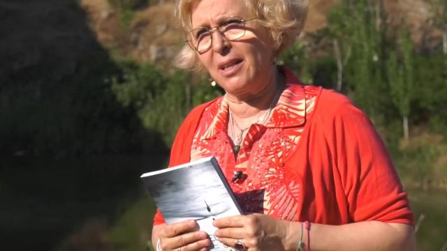 María Antonia Ricas en una fotografía de la Biblioteca de Castilla-La Mancha.