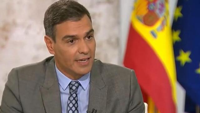 Pedro Sánchez , en TVE.