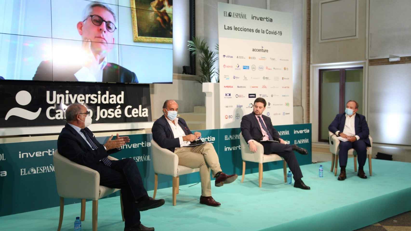 José Martínez Olmos, Antonio Zapatero, Arturo Criado y Javier Castrodeza.