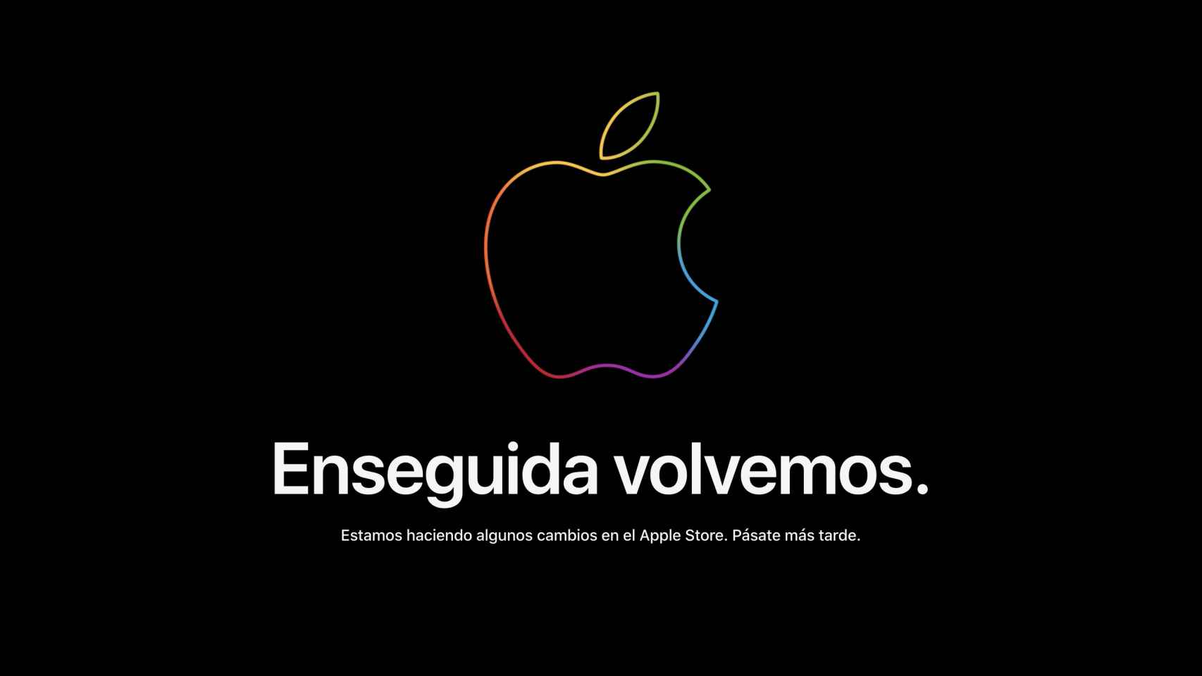 La Apple Store cerrada
