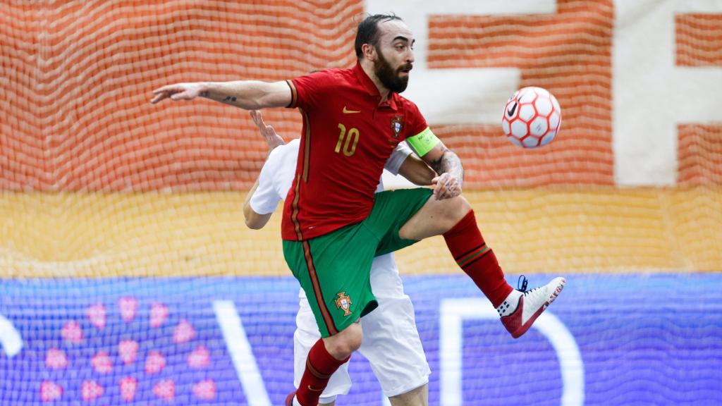 Ricardinho, con la selección de Portugal