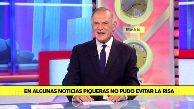 Pedro Piqueras ha repasado algunos de sus ataques de risa más recordados.