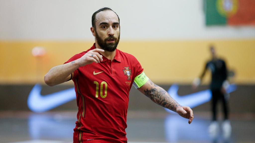 Ricardinho, con la selección de Portugal