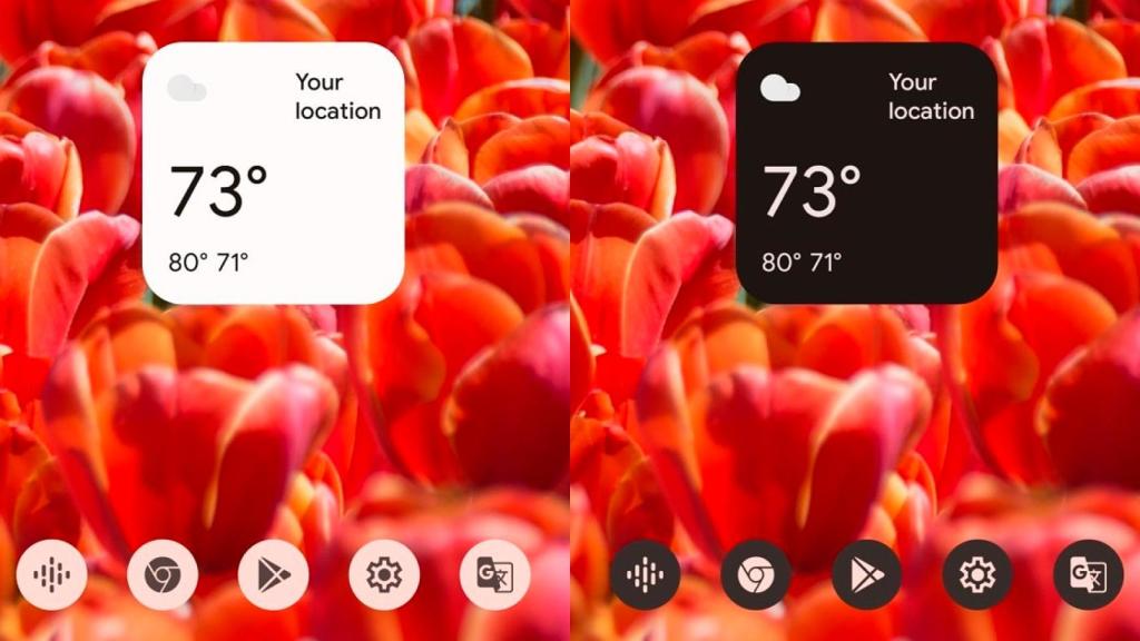 Este es el nuevo widget del tiempo del Asistente de Google