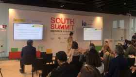 La fundadora de Spain Startup-South Summit, María Benjumea, en la presentación del Mapa del Emprendimiento