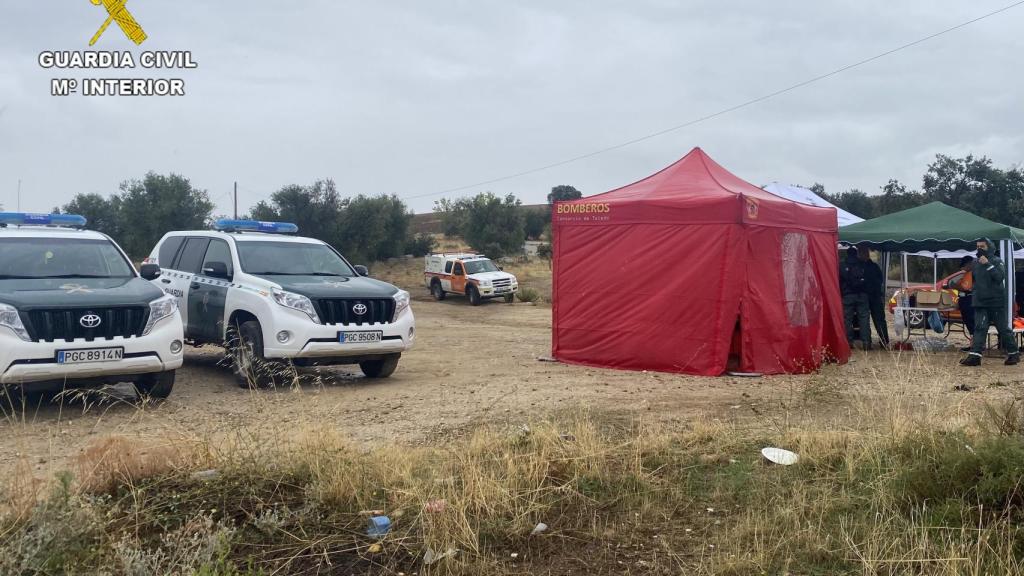 Batidas en los  alrededores del Guajaraz, en Argés (Toledo)