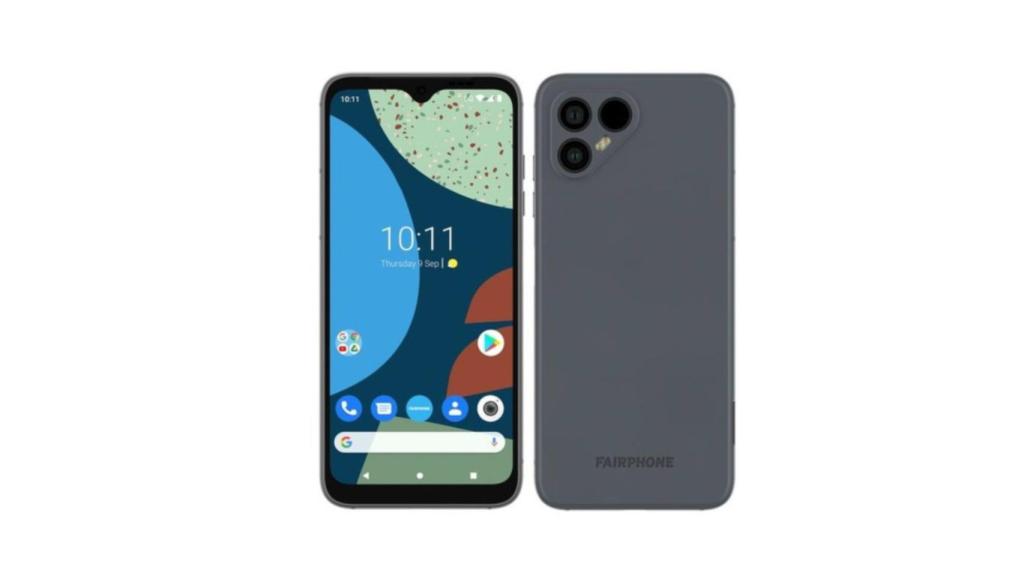 Fairphone 4 en gris