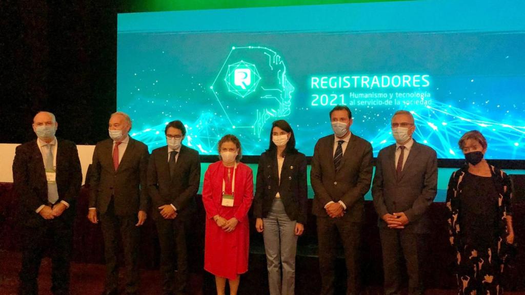 Pilar Llop participa en la inauguración del VI Congreso Nacional de Registradores valladolid