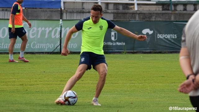 Migue García, jugador del CD Toledo