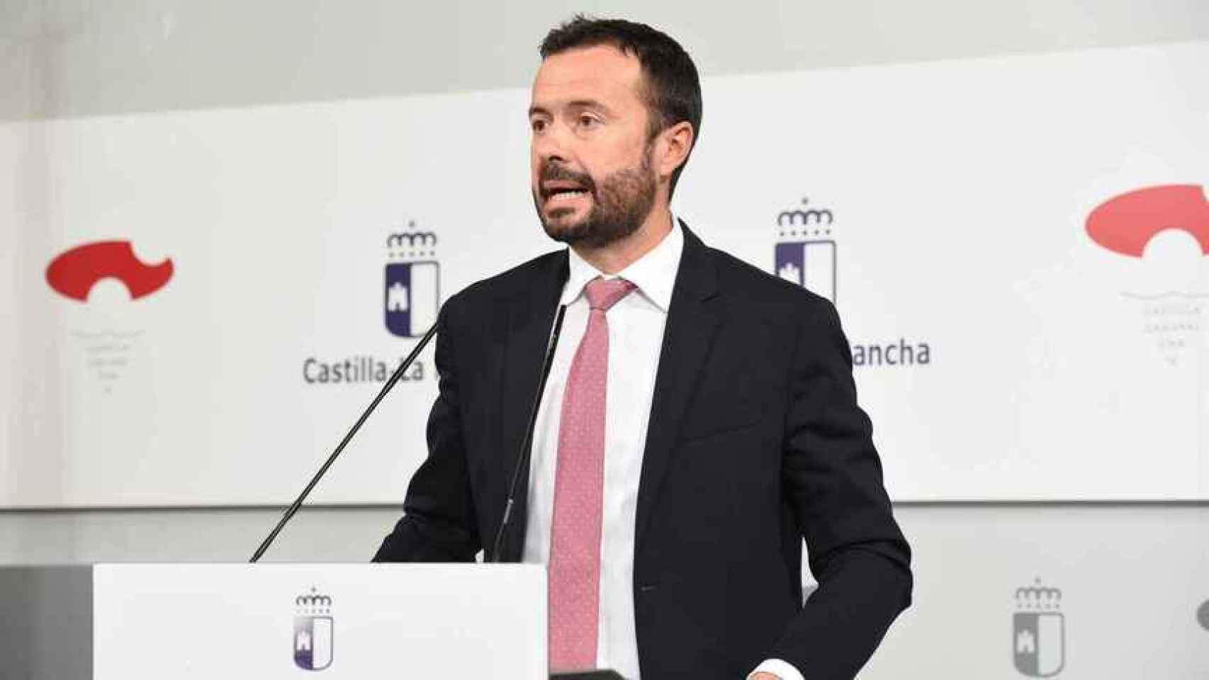 José Luis Escudero, consejero de Desarrollo Sostenible de Castilla-La Mancha