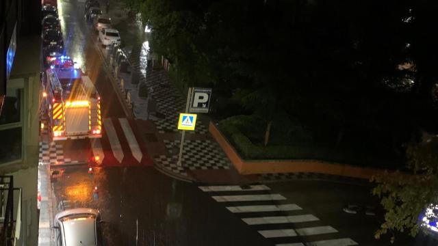 Actuaciones de bomberos en Cuenca tras las lluvias torrenciales - Foto: EUROPA PRESS / ARIADNA BURGOS