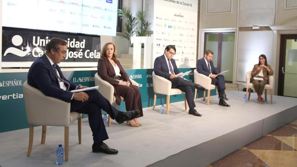 Carlos Fernández, Lourdes López, Fernando Cano, David García y Nuria Sabate Franch.