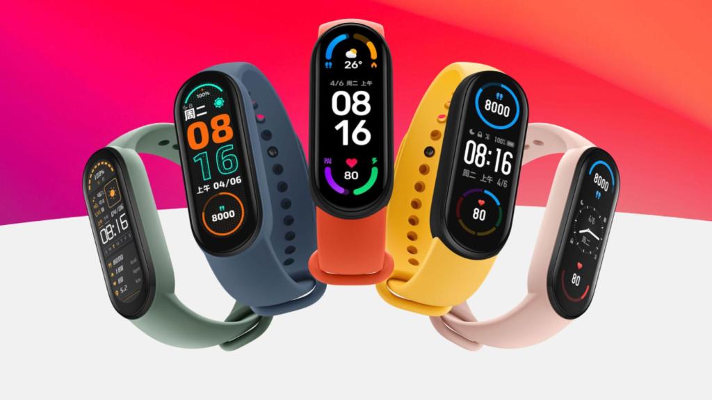 Xiaomi Mi Band 6 con NFC