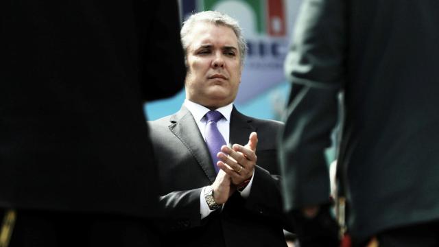 El presidente colombiano, Iván Duque.