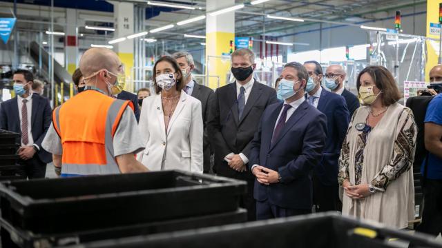 Amazon ha inaugurado este jueves su segundo centro logístico en Illescas (Toledo).