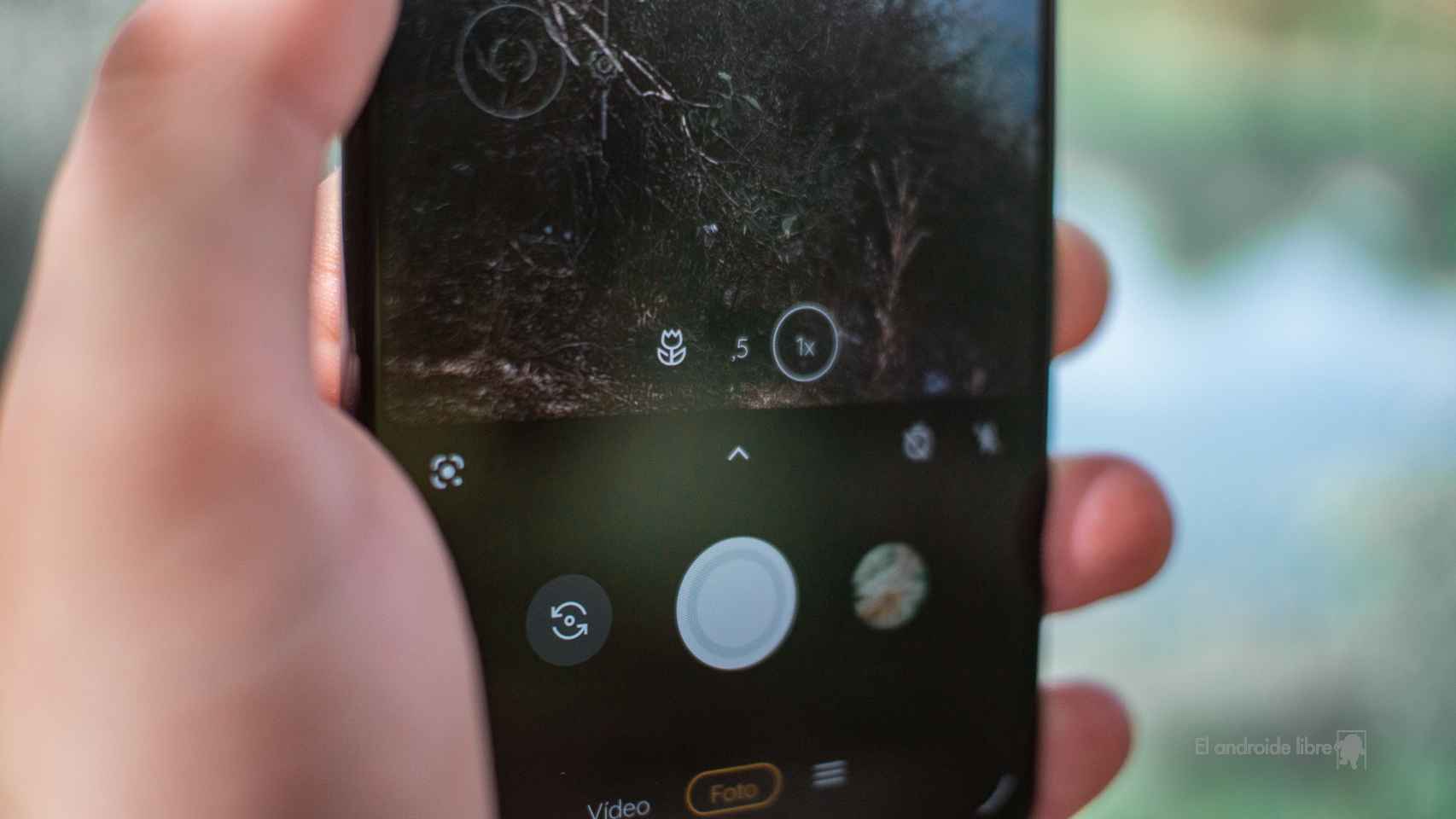 Motorola Edge 20 Lite aplicación de cámara