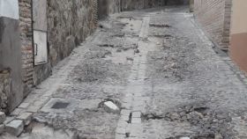 Cortarán la Bajada de San Sebastián en Toledo para arreglar los destrozos de la DANA