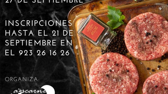 Concurso hamburguesa cartel aescarne