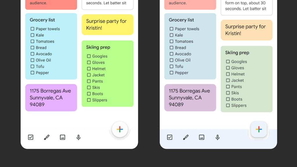 Google Keep ya es compatible con Material You