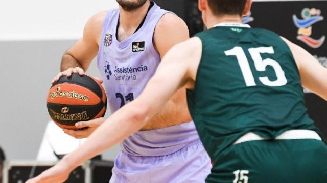 Álex Abrines, en un partido del Barcelona de baloncesto