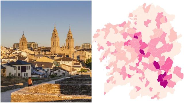 Covid: Los pueblos y ciudades más afectados de Galicia