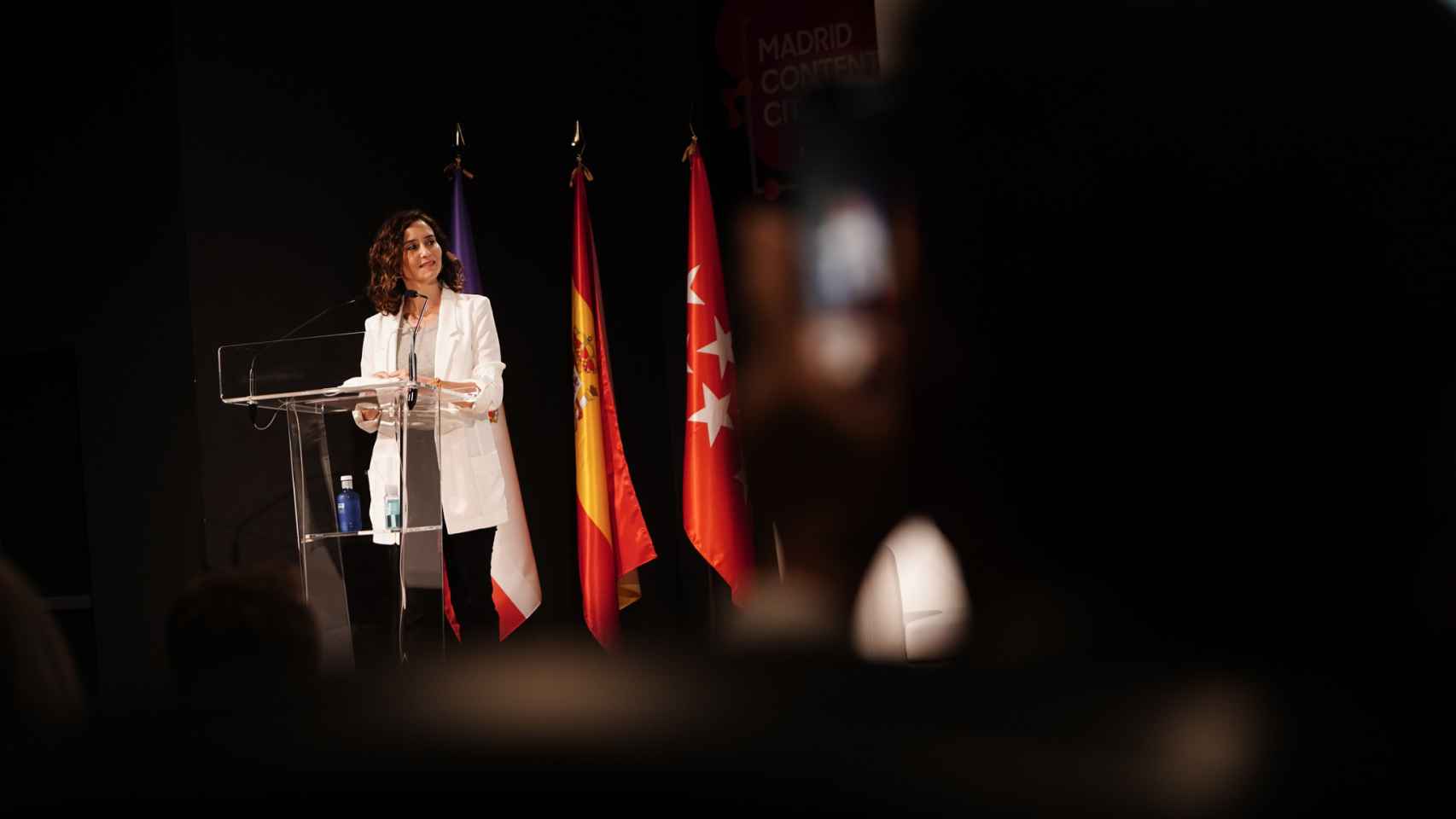 La presidenta de la Comunidad de Madrid, Isabel Díaz Ayuso, en una imagen de archivo. Efe