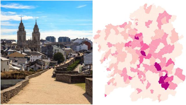 Covid: Los municipios de Galicia más afectados en contagios e incidencia