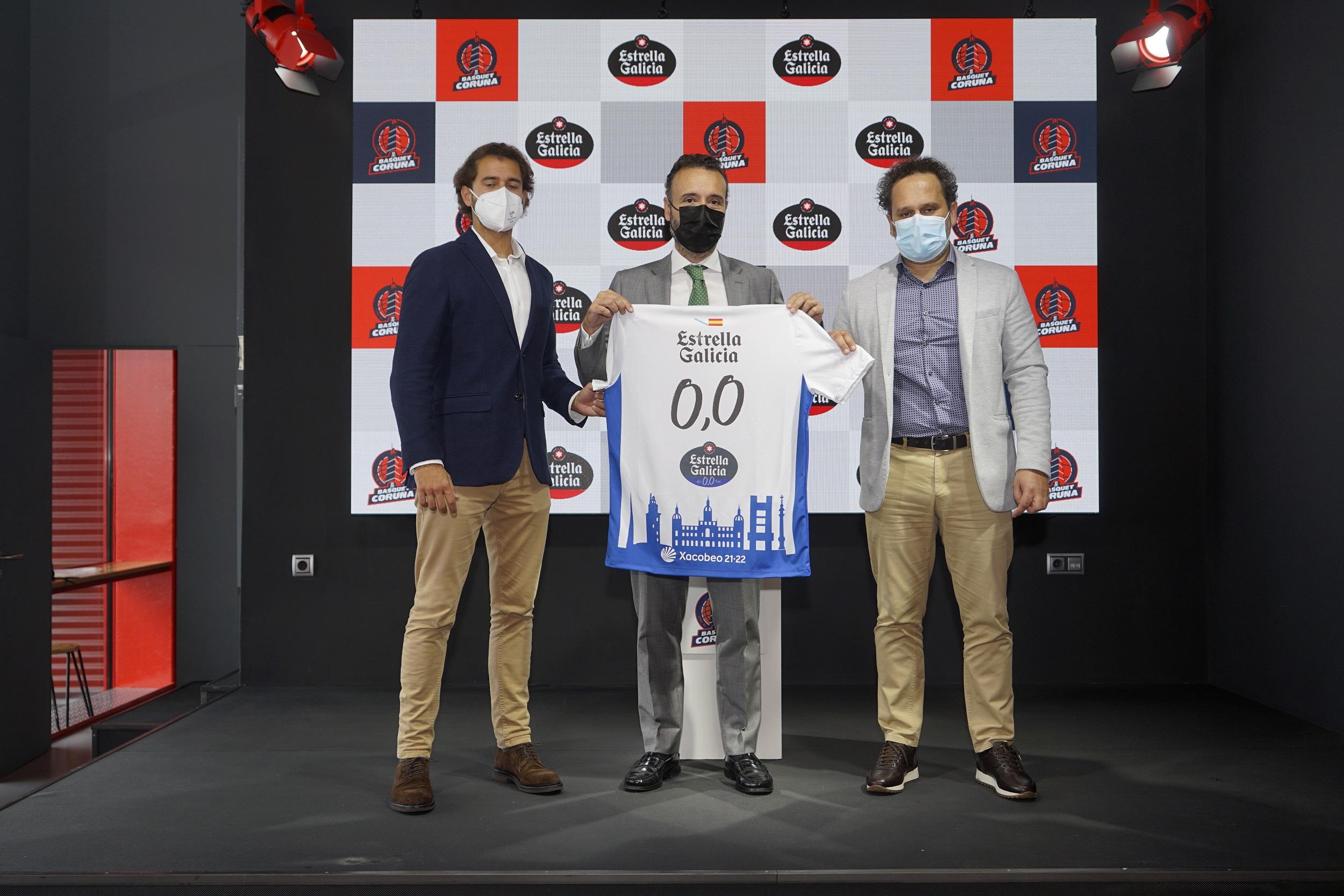 Presentación de la segunda equipación del Basquet Coruña (Estrella Galicia).