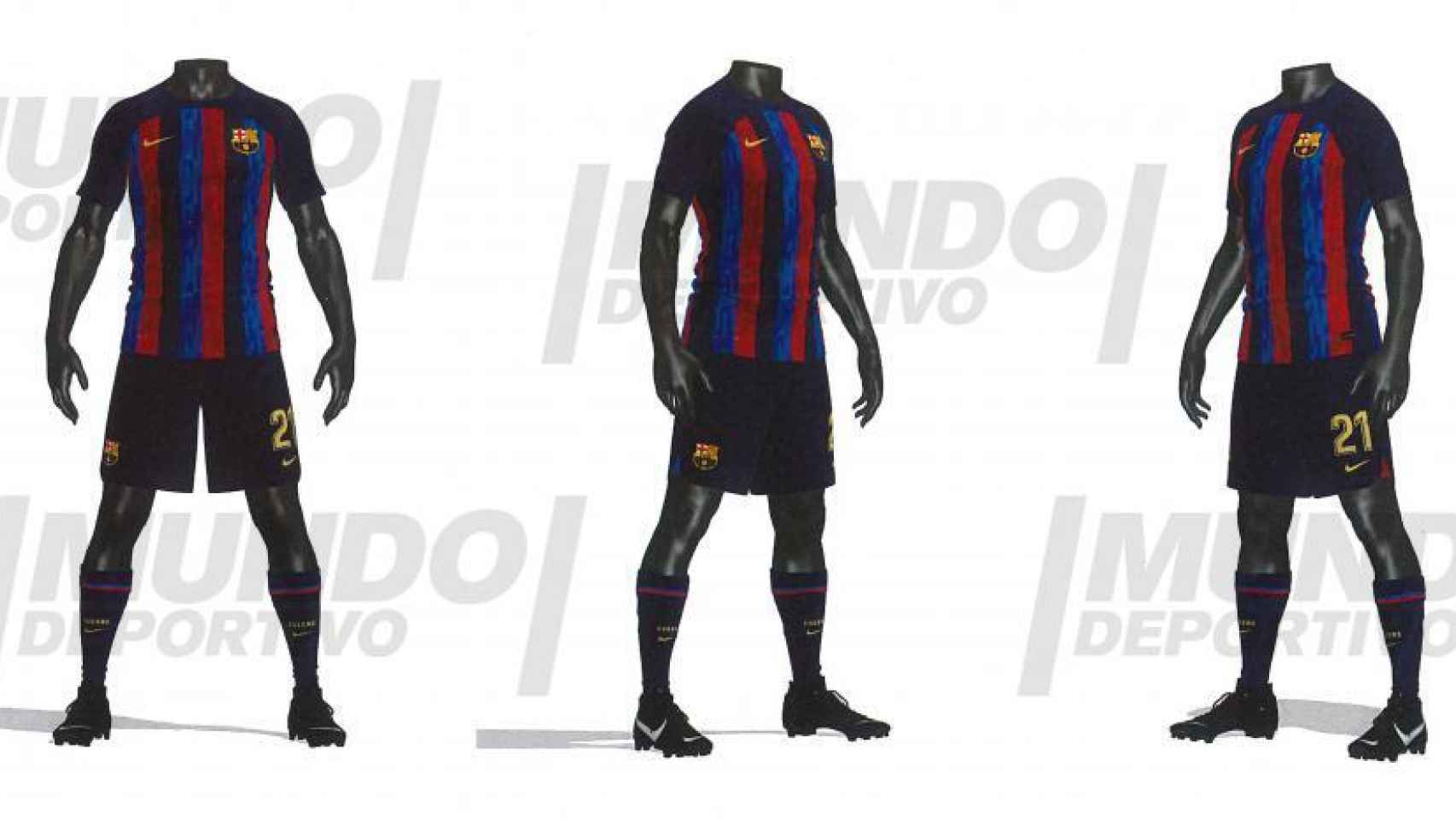 La primera equipación del Barça para la temporada 2022/2023