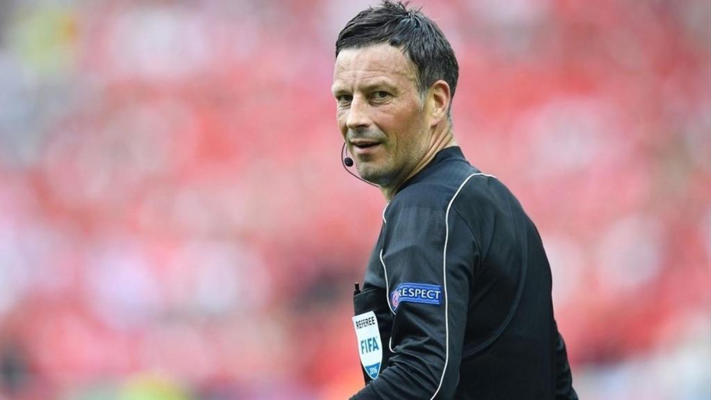 El árbitro Mark Clattenburg durante un partido