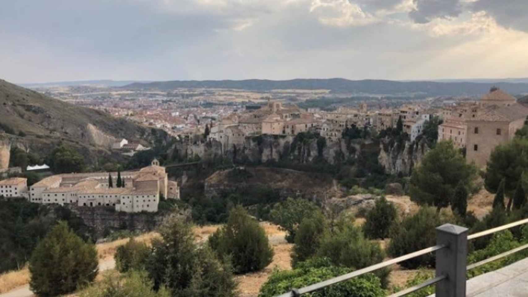 Vista panorámica de la ciudad de Cuenca.