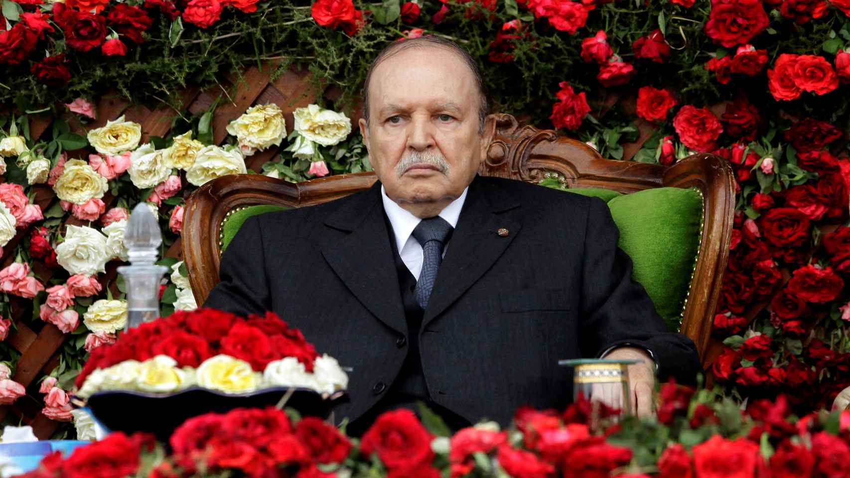 Abdelaziz Bouteflika, expresidente de Argelia, en una imagen de archivo.