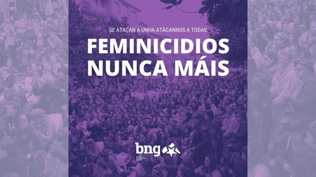 Convocatoria de las concentraciones como respuesta al asesinato de una mujer en A Coruña