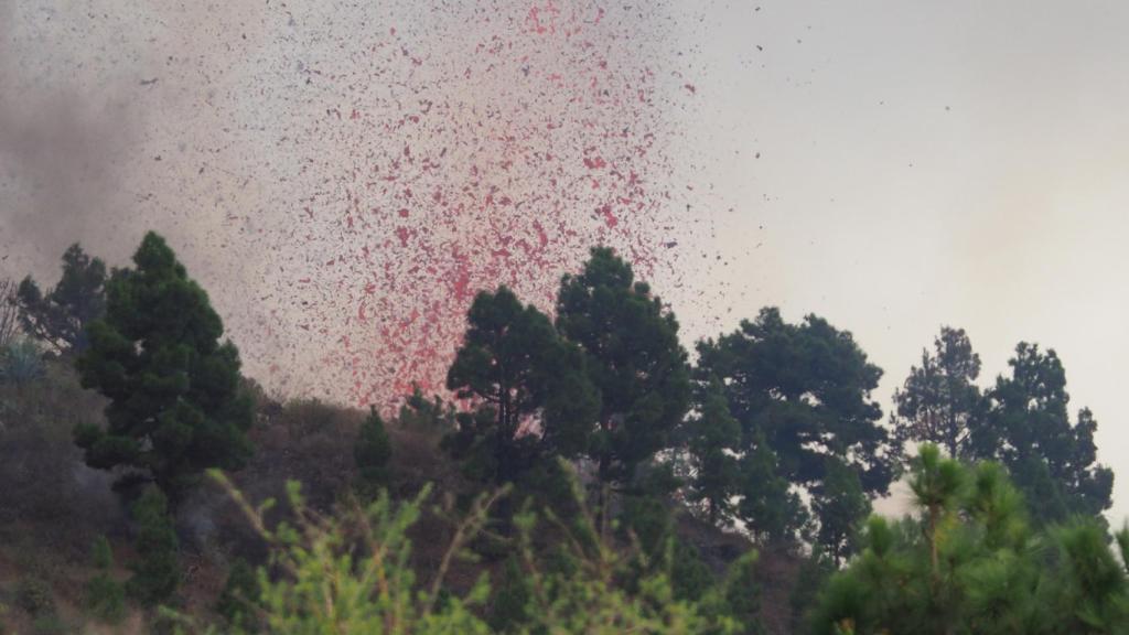 Erupción volcánica en La Palma