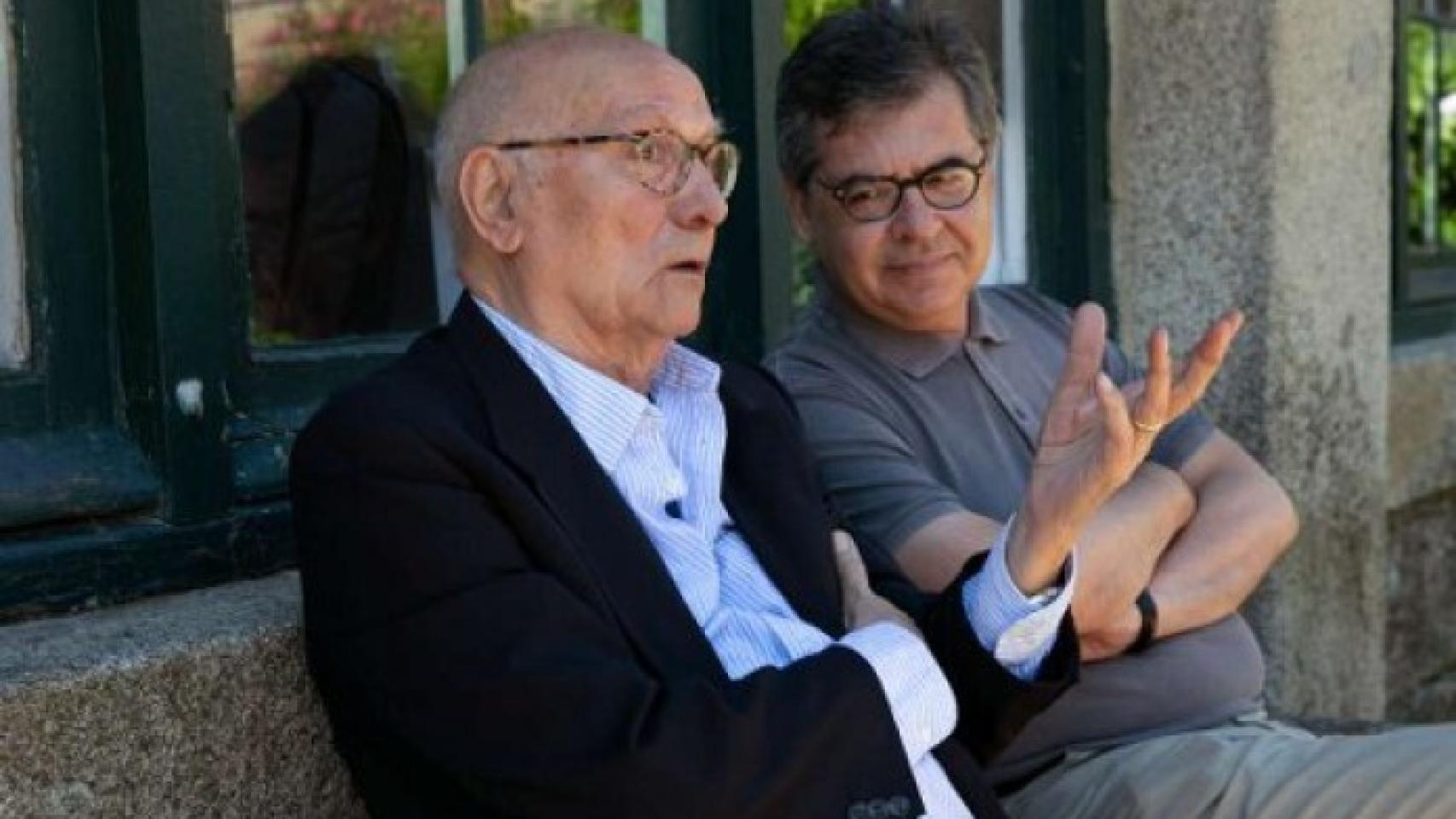 Mario Camus y Manuel Hidalgo conversan en El Escorial