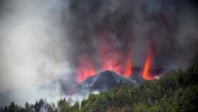 Erupción del Cumbre Vieja en La Palma.