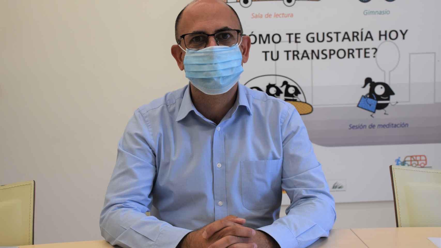 Luis Vélez, concejal de Movilidad del Ayuntamiento de Valladolid